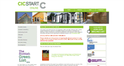 Desktop Screenshot of cicstart.org